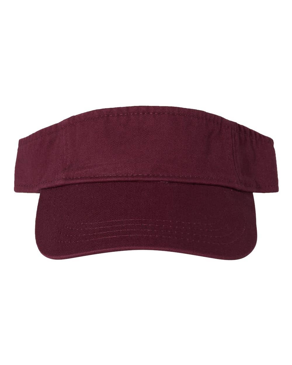 Custom Embroidery Text/Logo Bio Washed Visor