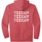 Comfort Colors 1567 - Garment-Dyed Hooded Sweatshirt Printing Logo