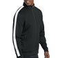Custom Print Tricot Sleeve Stripe Track Jacket