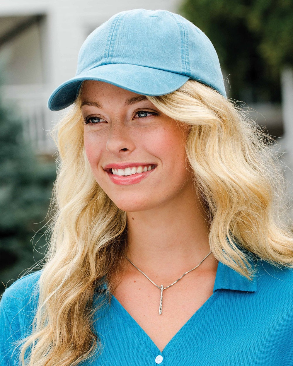 Custom Embroidery Pigment-Dyed Text Dad Hat