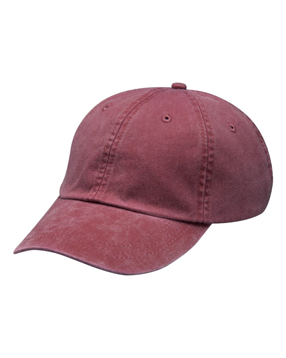 Custom Embroidery Pigment-Dyed Text Dad Hat
