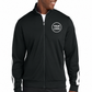 Custom Print Tricot Sleeve Stripe Track Jacket